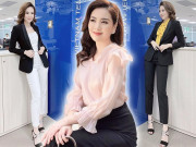 Thời trang - Mặc nhiều kiểu áo nhưng BTV Mai Ngọc chỉ diện đúng 1 kiểu quần "kéo chân" đỉnh cao