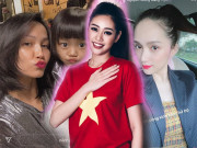 Làm đẹp - Ở nhà ngày lễ: H'Hen Niê làm tóc cùng con gái, Hương Giang, Khánh Vân makeup xinh như đi event