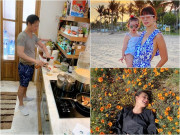 Giải trí - Sao Việt nghỉ lễ: Phan Như Thảo sướng rơn được chồng chiều, Hà Anh vẫn là "nô bộc" cho con