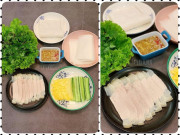Bếp Eva - Cuối tuần nắng to, làm ngay bánh tráng cuốn thịt heo hai đầu da ngon đẹp như nhà hàng