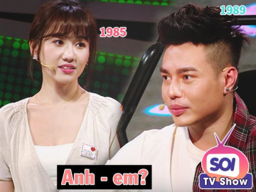 Sao Việt xưng hô lộn phộc: Trai kém 5-6 tuổi ngang nhiên xưng anh với đàn chị