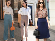 Thời trang - Loạt công thức phối áo sơ mi đẹp mùa hè, nàng tha hồ diện đủ cả tuần đi làm