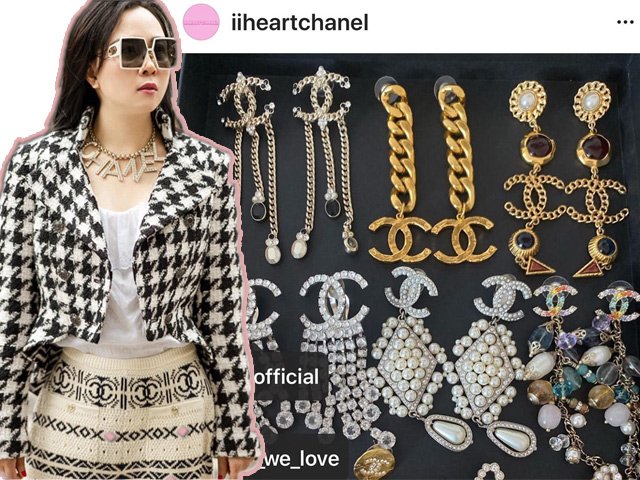 Khoe 9 đôi bông tai quý hiếm mới mua, Phượng Chanel được Instagram nước ngoài nhắc tên