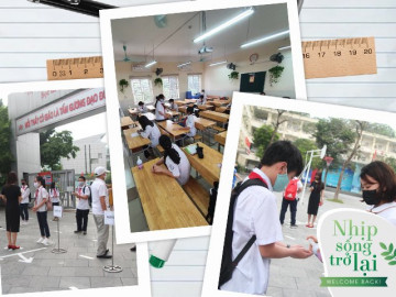 Ngày đầu đi học trở lại sau kỳ nghỉ dài của học sinh Hà Nội có gì đặc biệt?