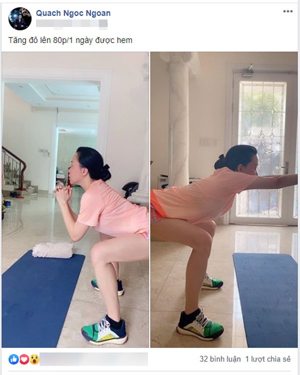 Tăng thời gian tập luyện, Phượng Chanel định lên đời vóc dáng cho bằng chị bằng em? - 1