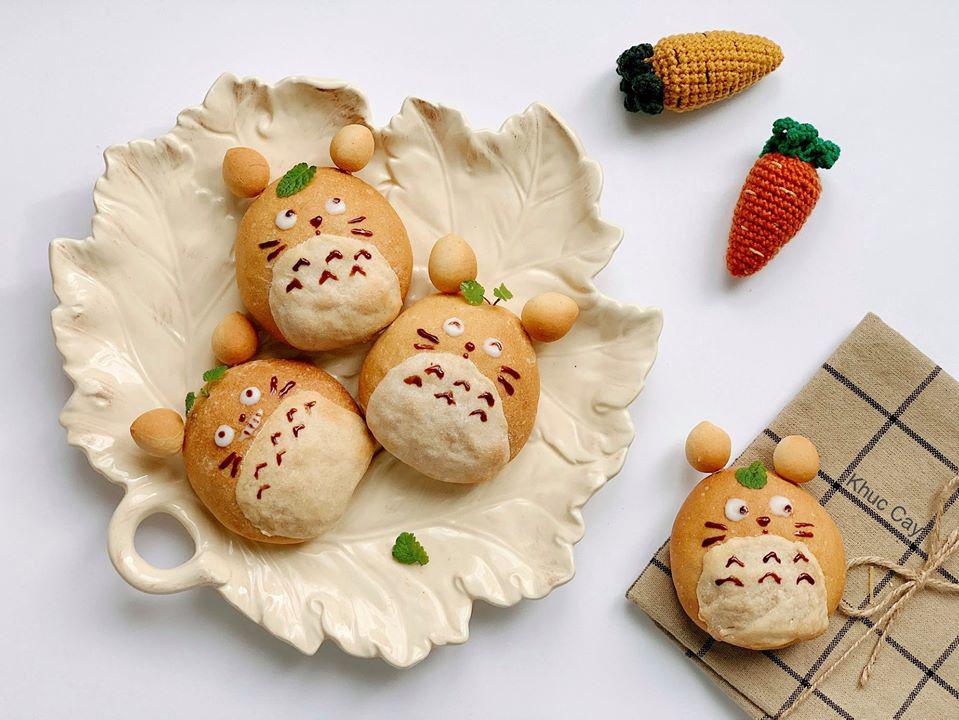 9X mách cách làm bánh mì mèo Totoro siêu xinh, bé lười ăn mấy cũng thích mê - 6