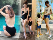 Thời trang - Mẹ 3 con vẫn mặc gợi cảm trẻ trung như gái 18, Hải Băng chẳng ngán đụng hàng Lan Khuê