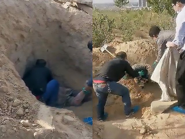 Mẹ già bị con trai đem chôn sống, 3 ngày sau người dân bất ngờ khi mở lên