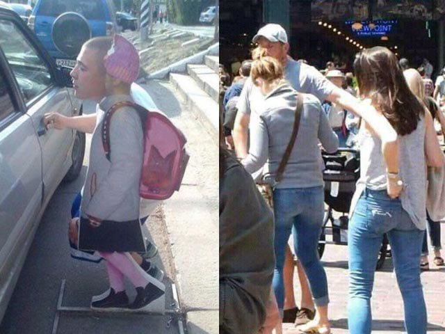 Cười bò với loạt ảnh trùng hợp thách thức thị giác