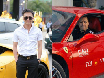 Lác mắt trước giá các con cưng của Tuấn Hưng, Cường Đô La khi xuống phố