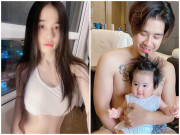 Bà bầu - Có chồng trẻ ngày đêm thức chăm con, chị gái Ngọc Trinh U40 đẻ xong đẹp mòn con mắt