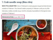 Xem ăn chơi - Cười bò với cách báo Tây phiên âm đặc sản Việt: boon ree-yoo, boon tit noong