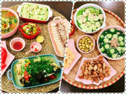 Bếp Eva - Những mâm cơm nhìn đã thấy "mát ruột mát gan" ngày hè của mẹ dược sĩ đảm đang Hà Nội