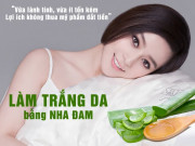 Làm đẹp - Kể không hết công dụng dưỡng da của nha đam, thoa đến đâu da trắng đến đó