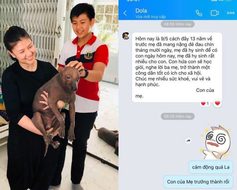 Sao Việt xúc động trong Ngày Của Mẹ: Kim Hiền tự trách bất hiếu, Kim Thư khóc vì con trai - 3