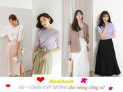 Thời trang - Mặc gì trông trẻ trung với chân váy suông hè này ngoài áo sơ mi nhàm chán?