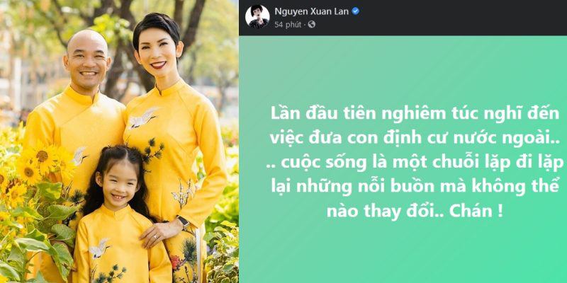 Xuân Lan xoá chia sẻ muốn đưa con đi định cư khi bình luận của Phi Nhung bị amp;#34;ném đáamp;#34; - 1