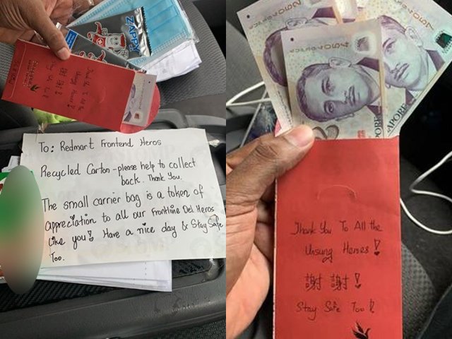 Đi giao hàng lúc mưa bão, anh shipper xúc động vì món quà và chiếc phong bì từ cô gái - 1