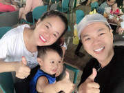 Bà bầu - Vợ ca sĩ Trường Huy vừa sinh con, bác sĩ khám giở chăn ra liền bế thẳng đứa trẻ đi