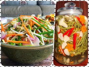 Bếp Eva - Bỏ túi 10 công thức làm dưa muối chua giòn tuyệt ngon đưa cơm cho bữa cơm mùa hè