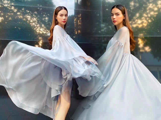 Hồ Ngọc Hà chán diện đồ hở, chuyển sang style váy bồng xòe dịp đầu hè