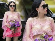 Thời trang - Ngoài 40 tuổi vẫn diện áo công chúa, Phượng Chanel vô tình để lộ nội y kém đẹp