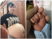 Bà bầu - 9X Hải Dương đẻ con sau 7 năm hiếm muộn, chồng thở phào khi bác sĩ báo "Sống rồi!"