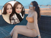 Bà bầu - Em họ Hương Tràm bầu sau một tháng cưới, thân hình nhỏ bé 1m53 thêm bụng bầu vẫn nóng bỏng