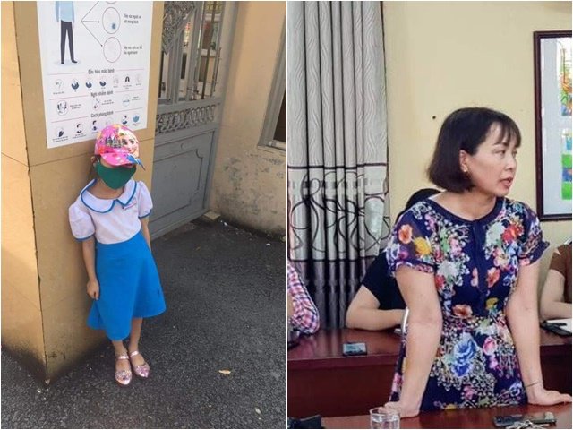Kết luận vụ học sinh lớp 1 đi sớm bị phê bình: Học sinh tự ra cổng trường đứng