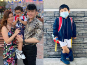 Giải trí - Con trai Đan Trường nhớ trường học sau kỳ nghỉ dài, đòi mặc đồng phục đi siêu thị
