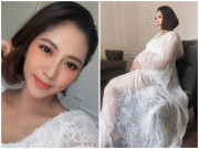 Bà bầu - Hoa hậu Đại dương Đặng Thu Thảo lộ phần bụng bầu rạn đỏ, Thúy Diễm lập tức vào an ủi