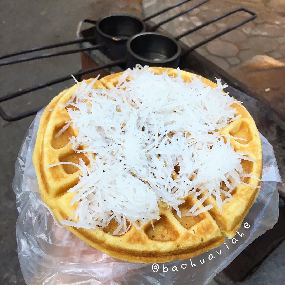 Bánh bò dừa nướng ngon rẻ khu Bách Khoa, chỉ 5.000 đồng/chiếc gợi về cả thời đại học - 5