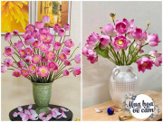 Nhà đẹp - Muôn kiểu cắm hoa sen đẹp hút hồn của chị em Việt, nhìn là muốn "rước" ngay 1 bình
