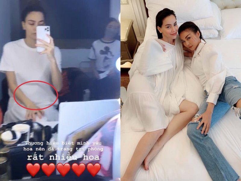 Hot: Hồ Ngọc Hà mang bầu song thai với Kim Lý - 2