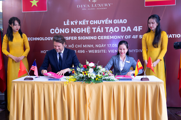 Viện thẩm mỹ Diva ký kết chuyển giao công nghệ 4F - giải pháp tái tạo da chuyên sâu - 2