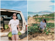 Nhà đẹp - Xuất thân "trâm anh thế phiệt" lại lấy chồng giàu, Bảo Thy khoe khu đất biển mới ở Phan Thiết