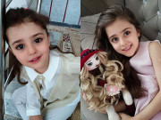 Làm mẹ - Bé gái quá đẹp bố nghỉ việc làm vệ sĩ, khi nhìn mặt bố, dân tình thốt lên: Di truyền!