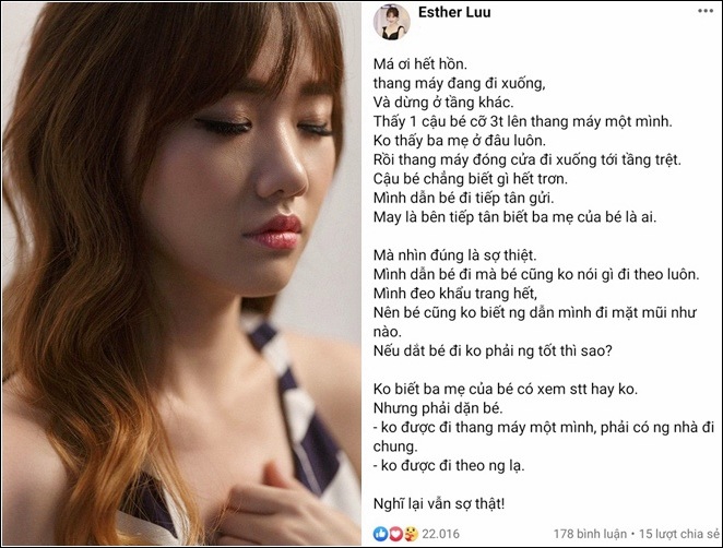 Sao Việt 24h: Hari Won hoảng hồn khi phát hiện em bé 3 tuổi đi thang máy một mình - 1