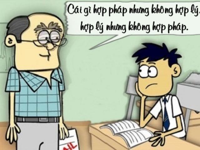 Truyện cười hay: Cái gì hợp lý nhưng không hợp pháp? 