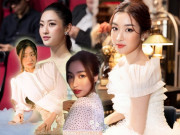 Làm đẹp - Chạm trán cùng kiểu tóc, Đỗ Mỹ Linh và Lương Thùy Linh lại hóa chị em sinh đôi