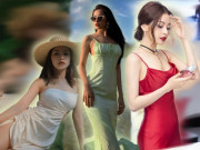 Thời trang - Chẳng cần bikini khoe da thịt, Chi Pu vẫn gợi cảm với đường cong lấp ló nhờ kiểu váy này