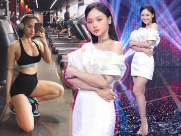 Miu Lê tập đúng cách giúp cơ thể săn chắc, chị em đừng nghĩ cứ đến gym là đô con