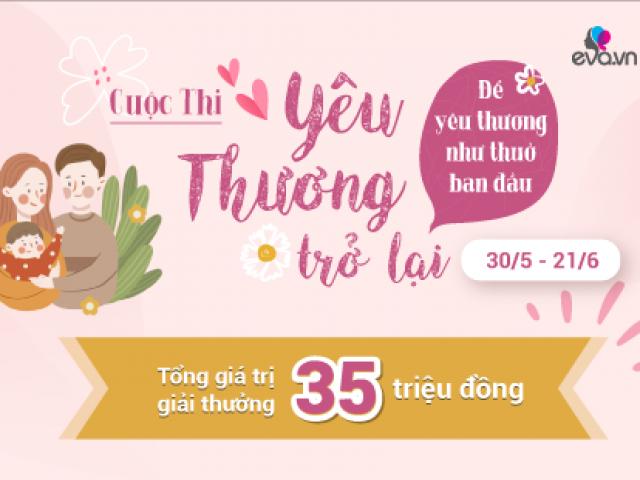 Thể lệ  Giải thưởng cuộc thi: Yêu thương trở lại