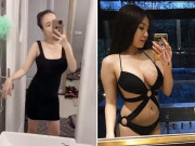 Bà bầu - Bầu song thai giống Hoa hậu Thu Thảo, Hà Hồ nhưng vợ Khắc Việt 4 tháng lộ clip gầy rộc