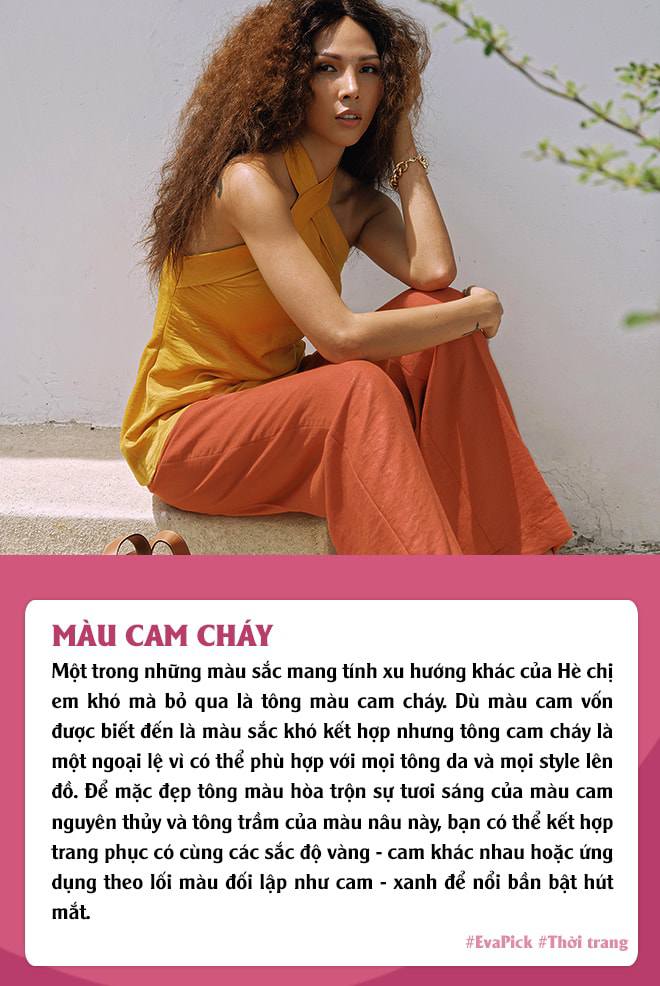 Nắng chói chang, chị em cứ diện trang phục mang 7 gam màu này cho mát mẻ lại còn thời thượng - 2