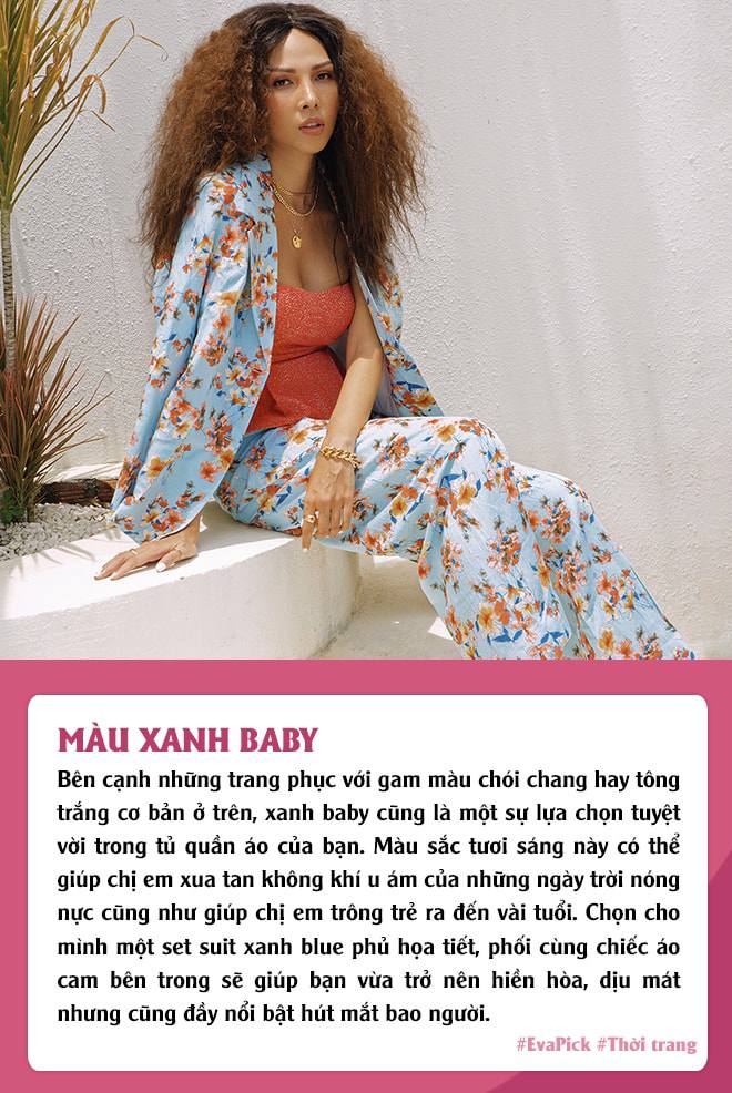 Nắng chói chang, chị em cứ diện trang phục mang 7 gam màu này cho mát mẻ lại còn thời thượng - 6