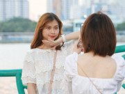 Xem ăn chơi - Giới trẻ đua nhau lên hồ Tây chụp ảnh mùa nắng nóng