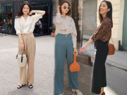 Thời trang - Những mẫu quần mát mẻ lại thanh lịch, chị em thoải mái diện đi làm trong mùa hè oi bức