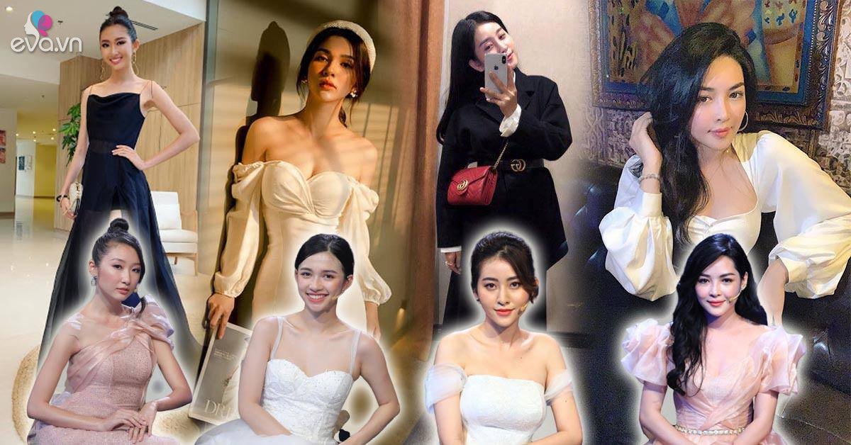 Xinh đẹp miễn bàn, hội hotgirl Người ấy là ai còn cùng mê diện trắng đen sang chảnh