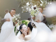 Giải trí - Hôn lễ đồng tính Cbiz: 2 cô dâu "khóa môi", 2 ông thông gia ôm nhau xúc động